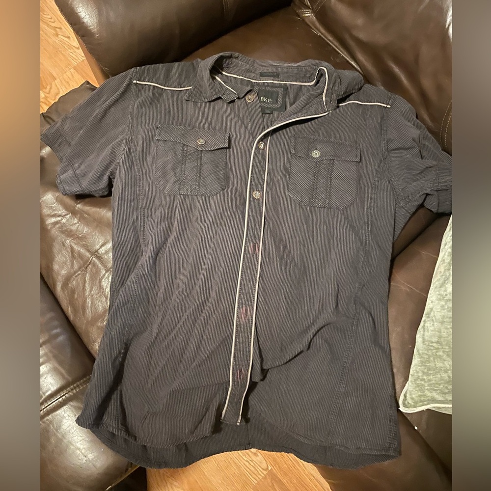 mens bke buttun up